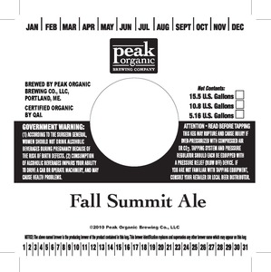 Peak Organic Fall Summit February 2014