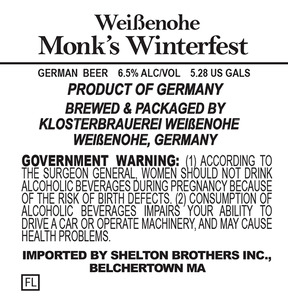 Weissenohe Monk's Winterfest