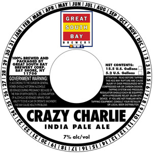 Great South Bay Brewery Crazy Charlie