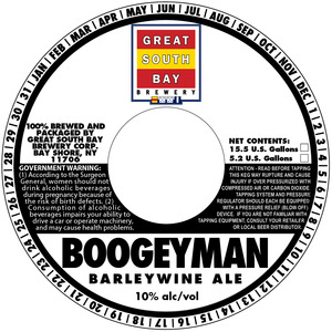 Great South Bay Brewery Boogeyman