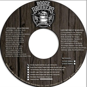 Booze Brothers Brewing Co. 