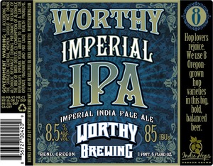 Worthy Imperial IPA March 2014