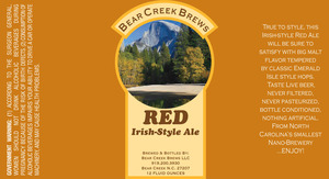 Bear Creek Brews Red-irish