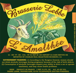 Brasserie Lebbe L'amalthÉe