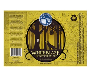 Wolf Hills Brewing Co White Blaze Honey Cream Ale March 2014