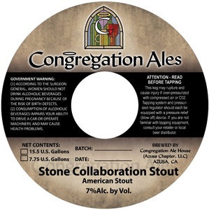 Congregation Ales Stone Collaboration Stout