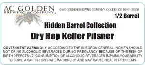 Hidden Barrel Collection Dry Hop Keller March 2014