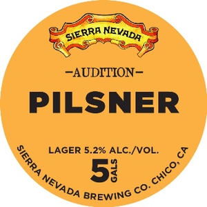 Sierra Nevada Audition Pilsner