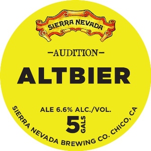 Sierra Nevada Audition Altbier