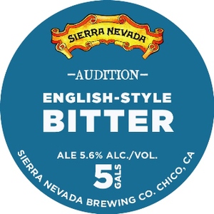 Sierra Nevada Audition English-style Bitter March 2014