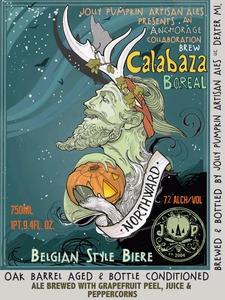 Jolly Pumpkin Artisan Ales Calabaza Boreal March 2014