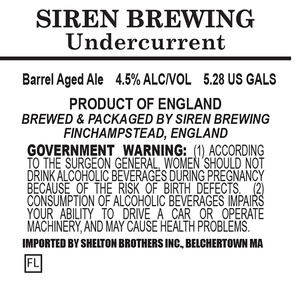 Siren Brewing Undercurrent March 2014