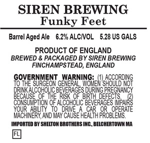 Siren Brewing Funky Feet