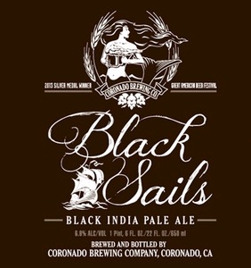 Coronado Brewing Company Black Sails