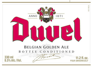 Duvel Belgian Golden Ale March 2014
