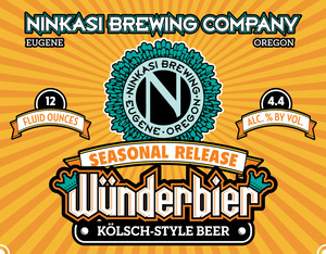 Ninkasi Brewing Company WÜnderbier March 2014