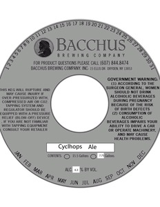 Bacchus Brewing Company Inc. Cyclhops March 2014