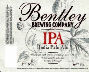 Bentley Brewing Company March 2014