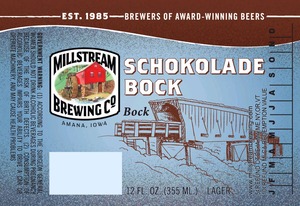 Millstream Brewing Company Schokolade Bock