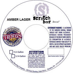 Troegs Amber Lager March 2014
