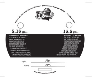 Mother's Brewing Company Apa March 2014