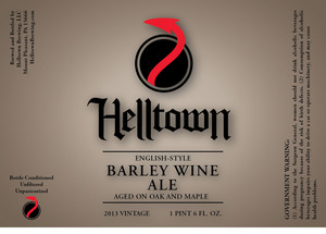 Helltown Barley Wine