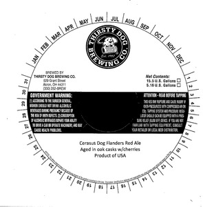 Thirsty Dog Brewing Co Cerasus Dog March 2014