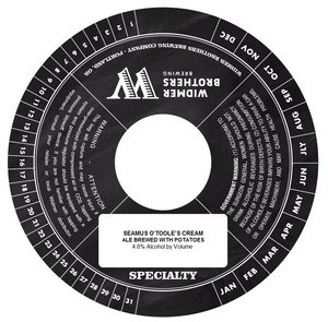 Widmer Brothers Brewing Company Seamus O'toole's March 2014