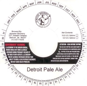 Atwater Brewery Detroit Pale