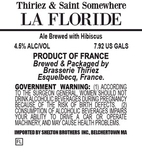 Brasserie Thiriez La Floride