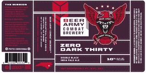 Beer Army Combat Brewery Zero Dark Thirty March 2014