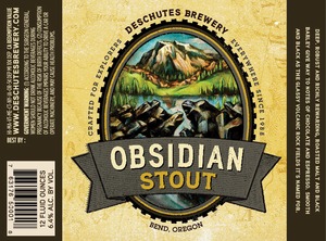 Deschutes Brewery Obsidian Stout March 2014