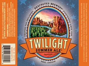 Deschutes Brewery Twilight Summer Ale March 2014