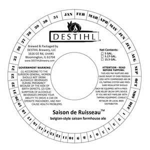 Destihl Saison De Ruisseau