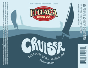 Ithaca Beer Company Cruiser March 2014