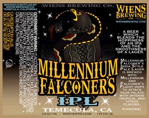 Wiens Brewing Company Millennium Falconer's