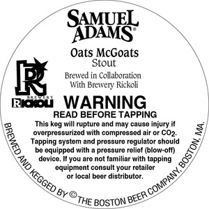 Samuel Adams Oats Mcgoats