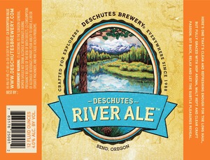 Deschutes Brewery Deschutes River Ale March 2014