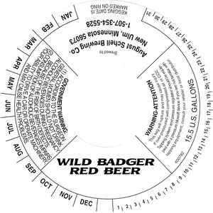 Wild Badger Red Beer March 2014