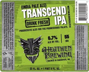 Heathen Brewing Transcend IPA