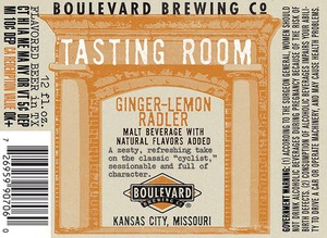 Boulevard Ginger-lemon Radler