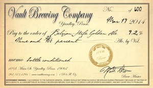 Vault Brewing Company April 2014