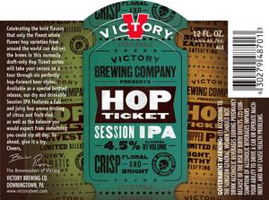 Victory Session IPA March 2014