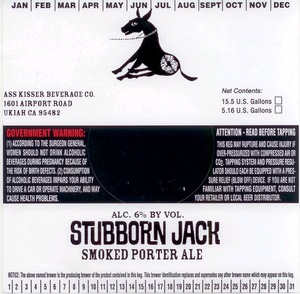 Ass Kisser Beverage Co. Stubborn Jack