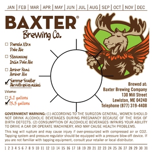 Baxter Brewing Summer Swelter