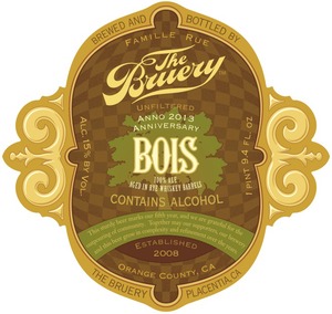 The Bruery Bois