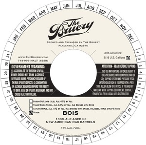 The Bruery Bois