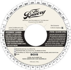 The Bruery Bois