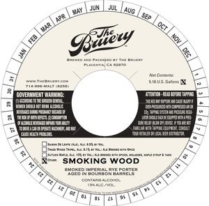 The Bruery Smoking Wood