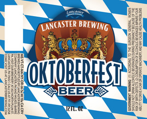 Lancaster Brewing Company Oktoberfest